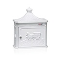 Mailbox GARDEN 80 white