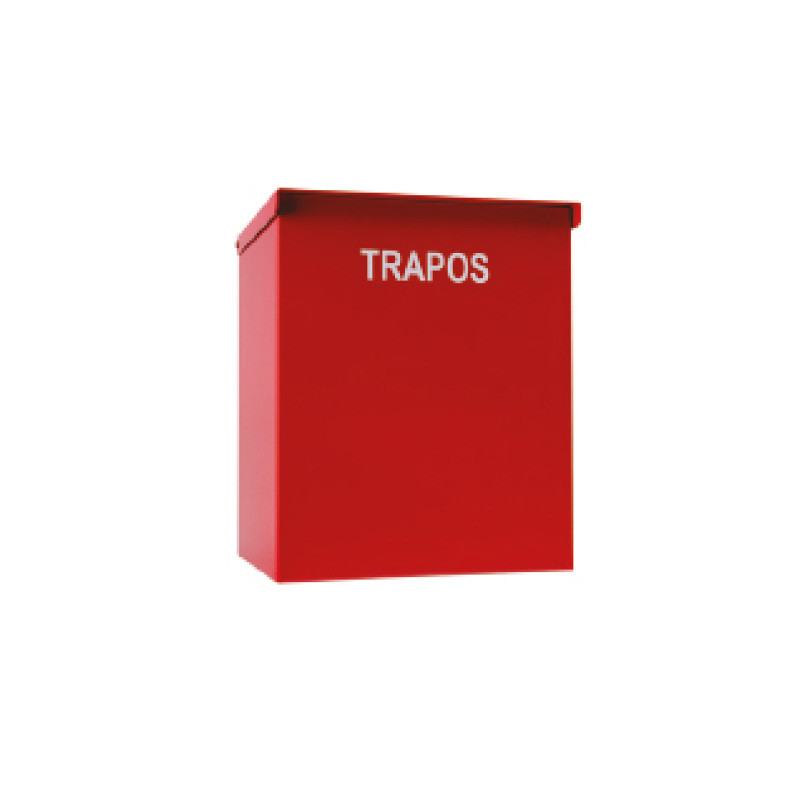 Rags Box Red RAL 3002