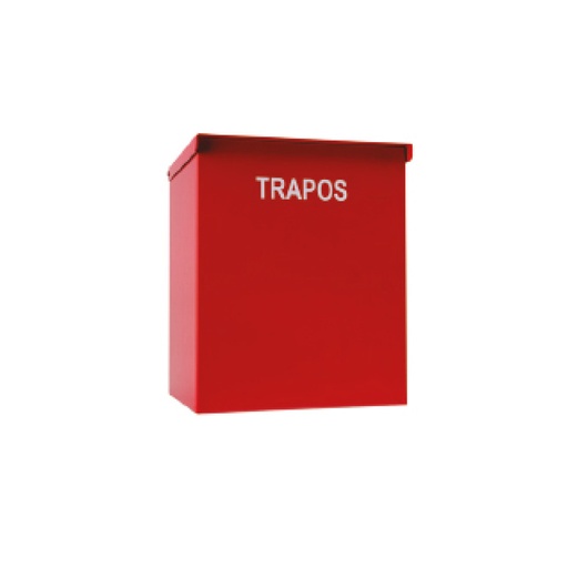 [05025] Rags Box Red RAL 3002
