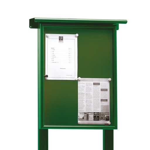 Notice Board GALAXIA w.Roof 4 DIN A-4 